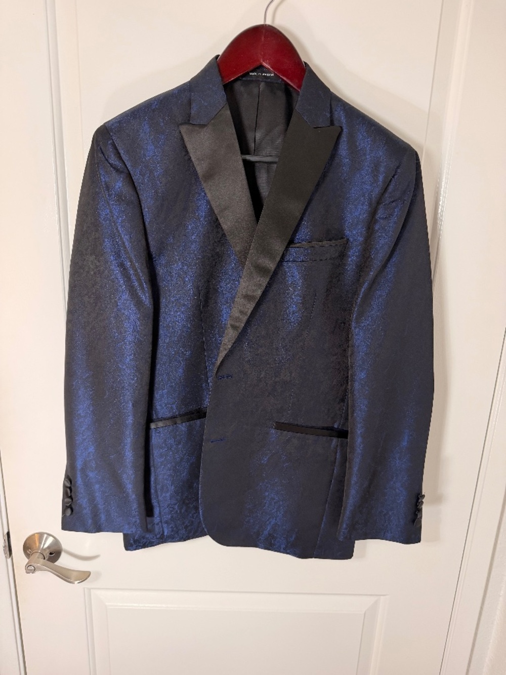 Mens Navy Kenneth Cole Blazer - 40R
